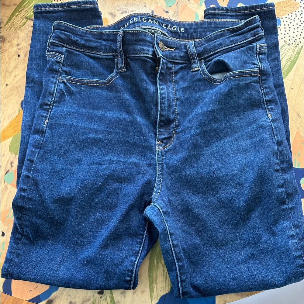 American Eagle Super High Rise Jegging - Short